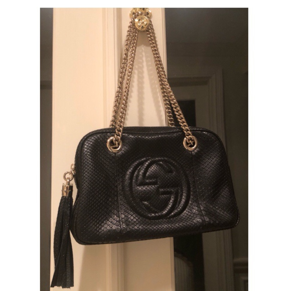 🖤Gucci Soho Snakeskin Python Bag🖤 Authentic